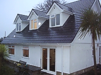 The completed job