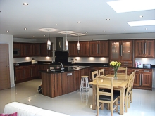 Completed luxury kitchen